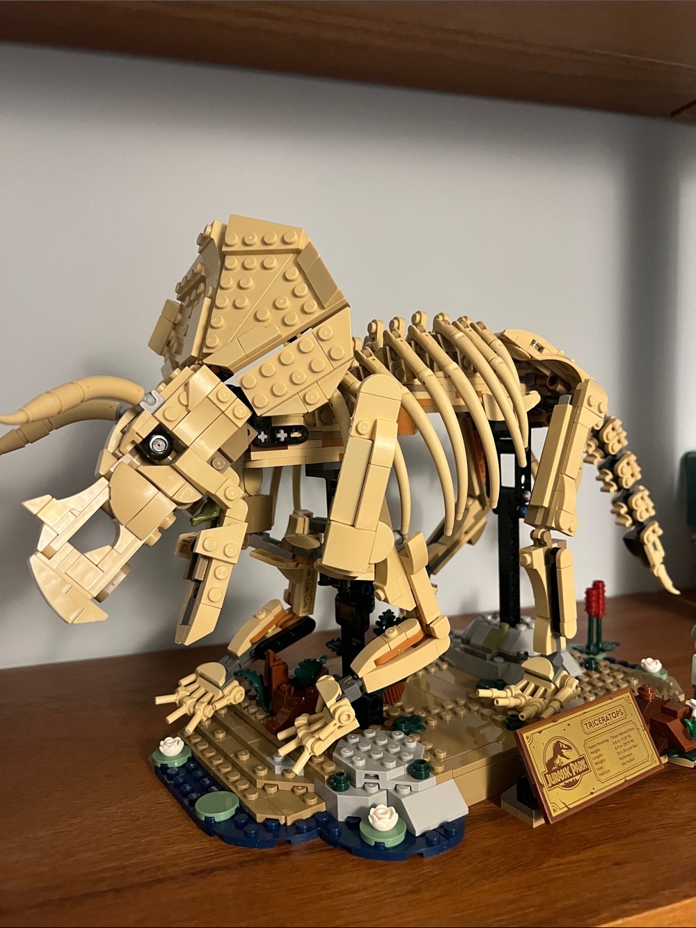 Lego 77985 triceratops dinosaur fossils